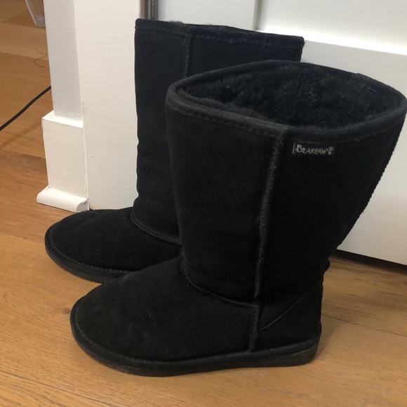 BearPaw black winter boot - Picture 1 of 4